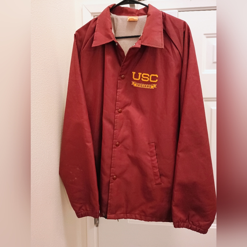 USC chalkline  men's vintage windbreaker size xl